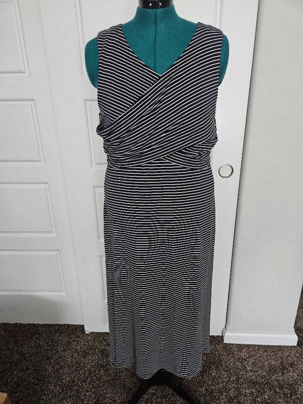 Navy & White Launch Dress XL